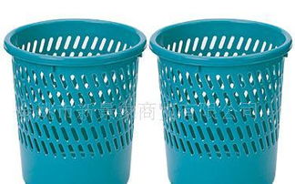 得力9553網狀圓形字紙簍
